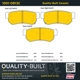 Purchase Top-Quality QUALITY-BUILT - 1001-0813C - Rear Disc Brake Pad Set pa6