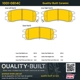Purchase Top-Quality QUALITY-BUILT - 1001-0814C - Rear Disc Brake Pad Set pa6