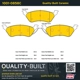 Purchase Top-Quality QUALITY-BUILT - 1001-0858C - Rear Disc Brake Pad Set pa5