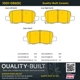 Purchase Top-Quality QUALITY-BUILT - 1001-0865C - Rear Disc Brake Pad Set pa5