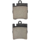 Purchase Top-Quality QUALITY-BUILT - 1001-0876C - Rear Disc Brake Pad Set pa2