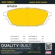 Purchase Top-Quality QUALITY-BUILT - 1001-0892C - Rear Disc Brake Pad Set pa6