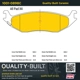 Purchase Top-Quality QUALITY-BUILT - 1001-0898C - Rear Disc Brake Pad Set pa6