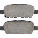 Purchase Top-Quality QUALITY-BUILT - 1001-0905C - Rear Disk Brake Pad Set pa4