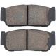 Purchase Top-Quality QUALITY-BUILT - 1001-0954AC - Rear Disc Brake Pad Set pa3