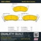 Purchase Top-Quality Rear Ceramic Pads by QUALITY-BUILT - 1001-0981C pa1