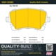 Purchase Top-Quality QUALITY-BUILT - 1001-1018C - Rear Disc Brake Pad Set pa3