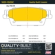 Purchase Top-Quality QUALITY-BUILT - 1001-1020C - Rear Disc Brake Pad Set pa3