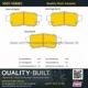Purchase Top-Quality Rear Ceramic Pads by QUALITY-BUILT - 1001-1088C pa1