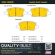 Purchase Top-Quality QUALITY-BUILT - 1001-1093C - Rear Disc Brake Pad Set pa2