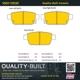 Purchase Top-Quality QUALITY-BUILT - 1001-1103C - Rear Disc Brake Pad Set pa4