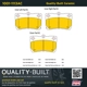 Purchase Top-Quality QUALITY-BUILT - 1001-1113AC - Rear Disc Brake Pad Set pa4