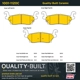Purchase Top-Quality QUALITY-BUILT - 1001-1120C - Rear Disc Brake Pad Set pa2
