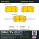 Purchase Top-Quality Rear Ceramic Pads by QUALITY-BUILT - 1001-1157C pa2