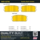 Purchase Top-Quality QUALITY-BUILT - 1001-1275C - Rear Disc Brake Pad Set pa4