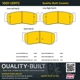 Purchase Top-Quality QUALITY-BUILT - 1001-1297C - Rear Disc Brake Pad Set pa6