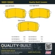 Purchase Top-Quality QUALITY-BUILT - 1001-1302C - Rear Disc Brake Pad Set pa4