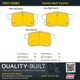 Purchase Top-Quality QUALITY-BUILT - 1001-1336C - Rear Disc Brake Pad Set pa5