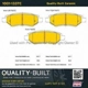 Purchase Top-Quality Rear Ceramic Pads by QUALITY-BUILT - 1001-1337C pa1