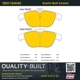 Purchase Top-Quality QUALITY-BUILT - 1001-1341AC - Rear Disc Brake Pad Set pa6