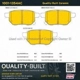 Purchase Top-Quality Rear Ceramic Pads by QUALITY-BUILT - 1001-1354AC pa2