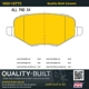 Purchase Top-Quality QUALITY-BUILT - 1001-1377C - Rear Disc Brake Pad Set pa6