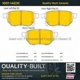Purchase Top-Quality Rear Ceramic Pads by QUALITY-BUILT - 1001-1423C pa1