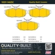 Purchase Top-Quality QUALITY-BUILT - 1001-1465C - Rear Disc Brake Pad Set pa6