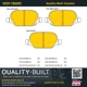 Purchase Top-Quality QUALITY-BUILT - 1001-1569C - Rear Disc Brake Pad Set pa1
