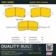 Purchase Top-Quality Rear Ceramic Pads by QUALITY-BUILT - 1001-1698C pa1