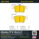 Purchase Top-Quality QUALITY-BUILT - 1001-1761C - Rear Disc Brake Pad Set pa1