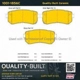 Purchase Top-Quality Rear Ceramic Pads by QUALITY-BUILT - 1001-1856C pa2