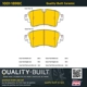 Purchase Top-Quality QUALITY-BUILT - 1001-1898C - Rear Disc Brake Pad Set pa3