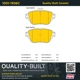 Purchase Top-Quality QUALITY-BUILT - 1001-1936C - Rear Disc Brake Pad Set pa2