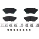 Purchase Top-Quality QUALITY-BUILT - 1001-2200C - Rear Ceramic Pads pa2