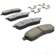 Purchase Top-Quality QUALITY-BUILT - 1003-0757C - Rear Disc Brake Pad Set pa3