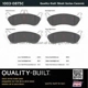 Purchase Top-Quality Rear Ceramic Pads by QUALITY-BUILT - 1003-0875C pa1
