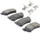 Purchase Top-Quality QUALITY-BUILT - 1003-1036C - Rear Disc Brake Pad Set pa1