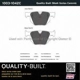 Purchase Top-Quality Rear Ceramic Pads by QUALITY-BUILT - 1003-1042C pa1