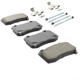 Purchase Top-Quality QUALITY-BUILT - 1003-1053AC - Rear Disc Brake Pad Set pa1