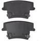 Purchase Top-Quality QUALITY-BUILT - 1003-1057AC - Rear Disc Brake Pad Set pa3