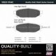 Purchase Top-Quality Rear Ceramic Pads by QUALITY-BUILT - 1003-1114C pa2