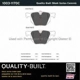 Purchase Top-Quality Rear Ceramic Pads by QUALITY-BUILT - 1003-1170C pa1