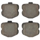 Purchase Top-Quality QUALITY-BUILT - 1003-1185AC - Rear Disc Brake Pad Set pa2