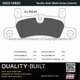 Purchase Top-Quality Rear Ceramic Pads by QUALITY-BUILT - 1003-1453C pa1