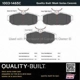 Purchase Top-Quality Rear Ceramic Pads by QUALITY-BUILT - 1003-1465C pa5
