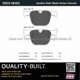 Purchase Top-Quality Rear Ceramic Pads by QUALITY-BUILT - 1003-1610C pa1