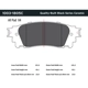 Purchase Top-Quality QUALITY-BUILT - 1003-1805C - Rear Disc Brake Pad Set pa6