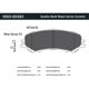 Purchase Top-Quality QUALITY-BUILT - 1003-2032C - Rear Disc Brake Pad Set pa5