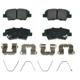 Purchase Top-Quality QUALITY-BUILT - 1003-2050C - Rear Disc Brake Pad Set pa1